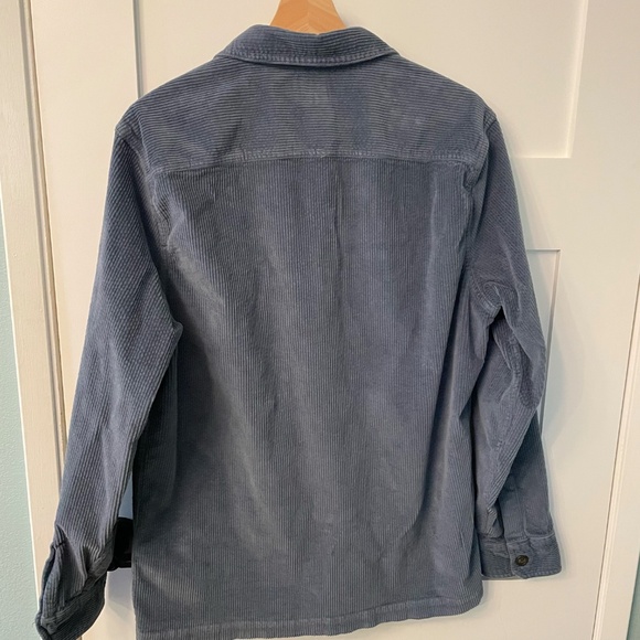 Flint and Tinder Corduroy Overshirt - Steel Blue - Medium - Picture 10 of 13